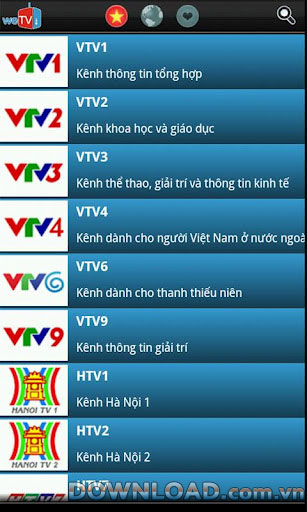 Tải ứng dụng xem TV miễn phí - weTV cho điện thoại Android -  Dịch Vụ 3G